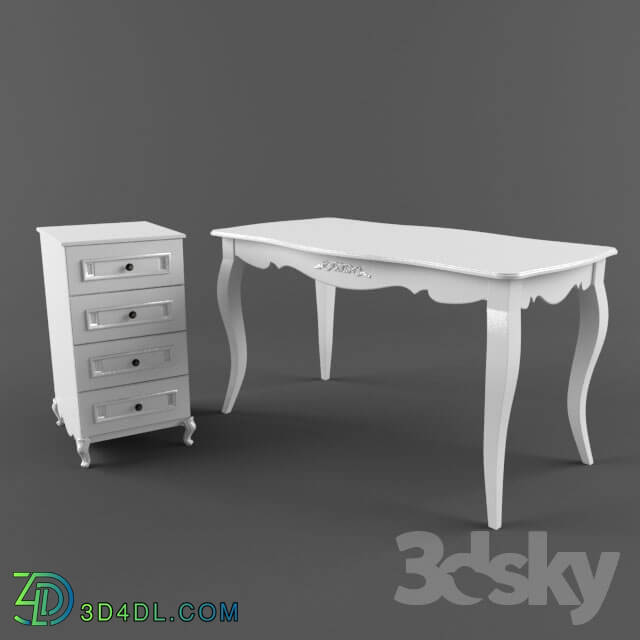 Other - Classic table with pedestal