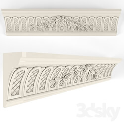 Decorative plaster - Ceiling cornice 