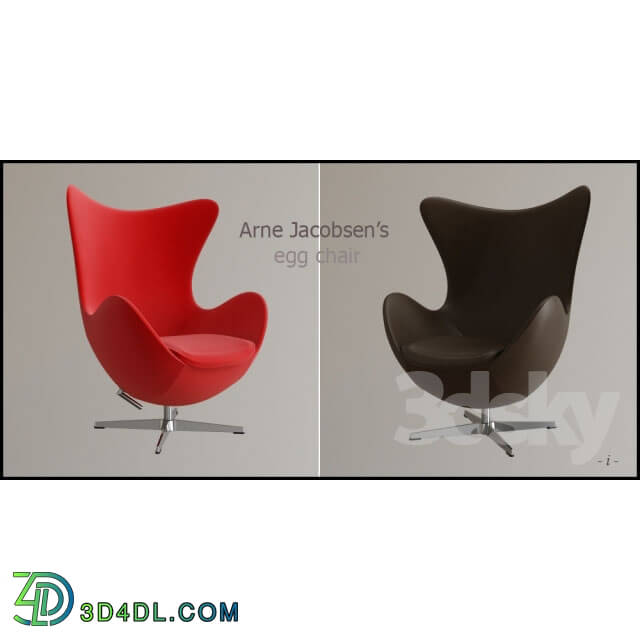 Chair - Arne Jacobsen Egg Chair