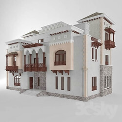 Building - Omani-style villa 