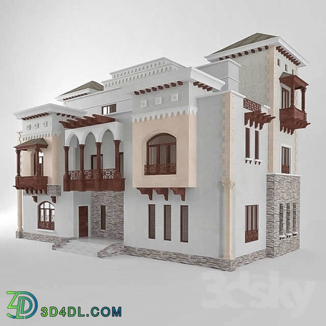 Building - Omani-style villa