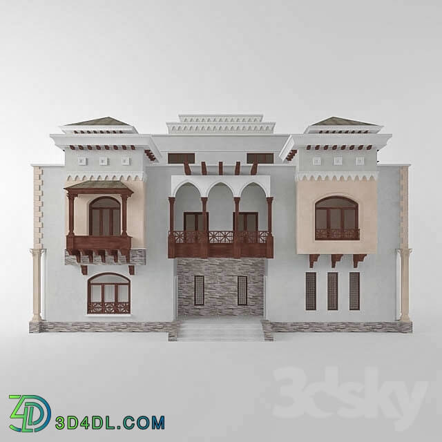 Building - Omani-style villa