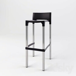 Chair - plastic bar chair 