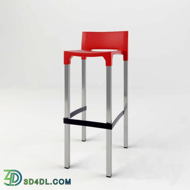 Chair - plastic bar chair