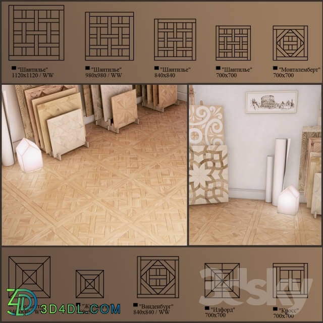 Other decorative objects - Parquet floor vol.04