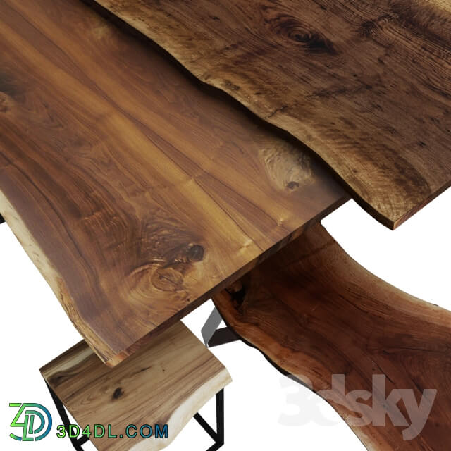 Table - Wood slabs tables