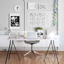 Table _ Chair - IKEA HOME OFFICE 