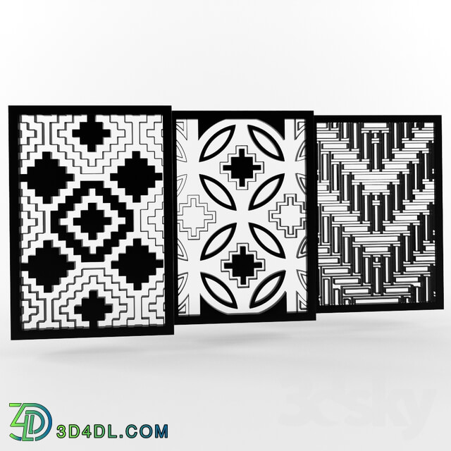 3D panel - Iranian 3D Style Decor