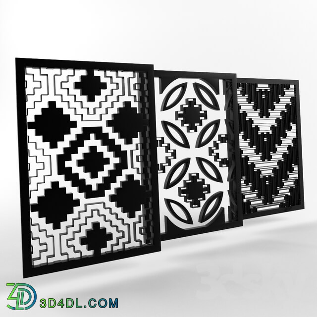 3D panel - Iranian 3D Style Decor