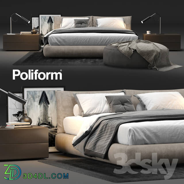 Bed - Poliform Dream Bed 2
