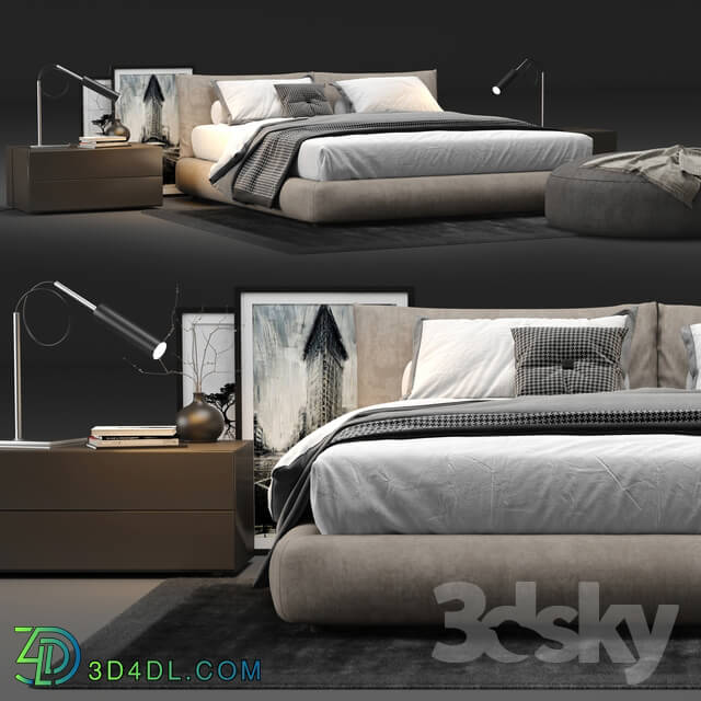 Bed - Poliform Dream Bed 2