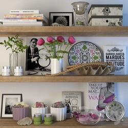 Decorative set - Decoration for shelves 