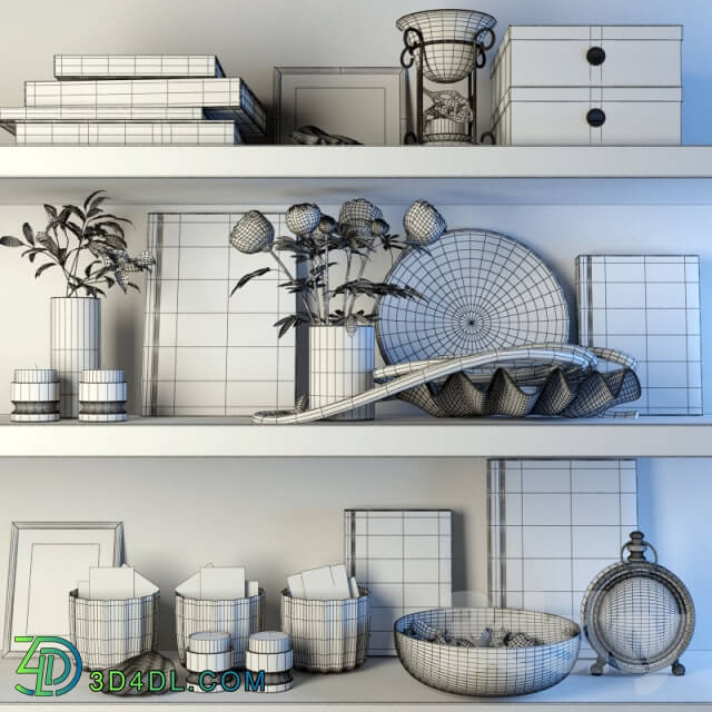 Decorative set - Decoration for shelves