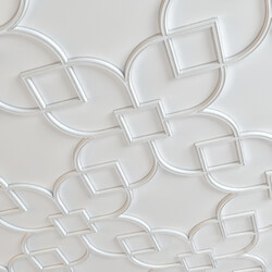 Decorative plaster - Ceiling pattern molding 