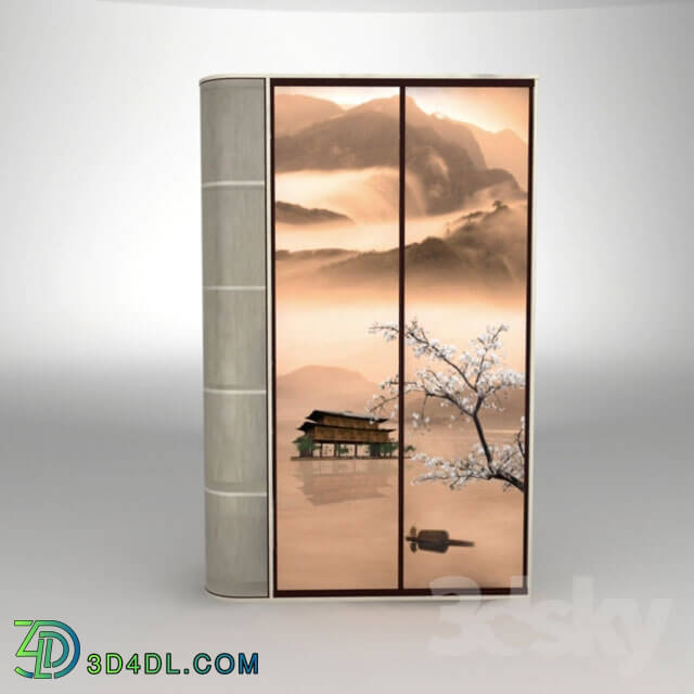 Wardrobe _ Display cabinets - Wardrobe with photo printing