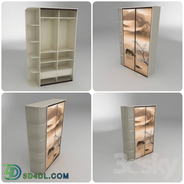 Wardrobe _ Display cabinets - Wardrobe with photo printing