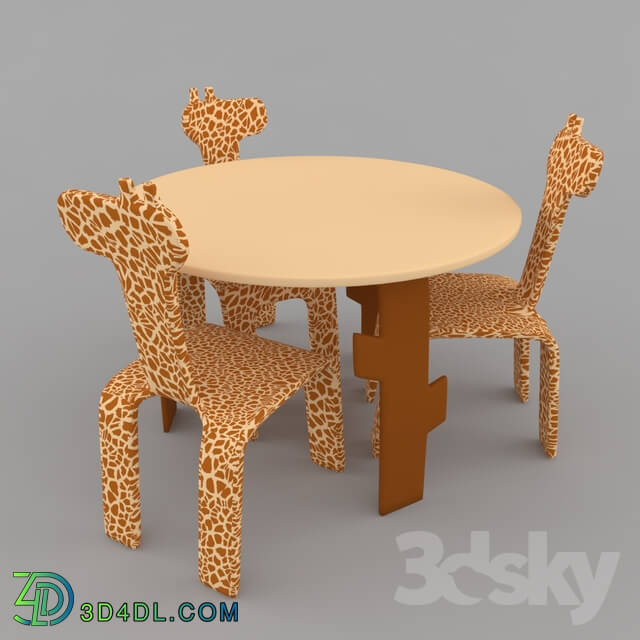Table _ Chair - children__39_s table and chairs giraffe
