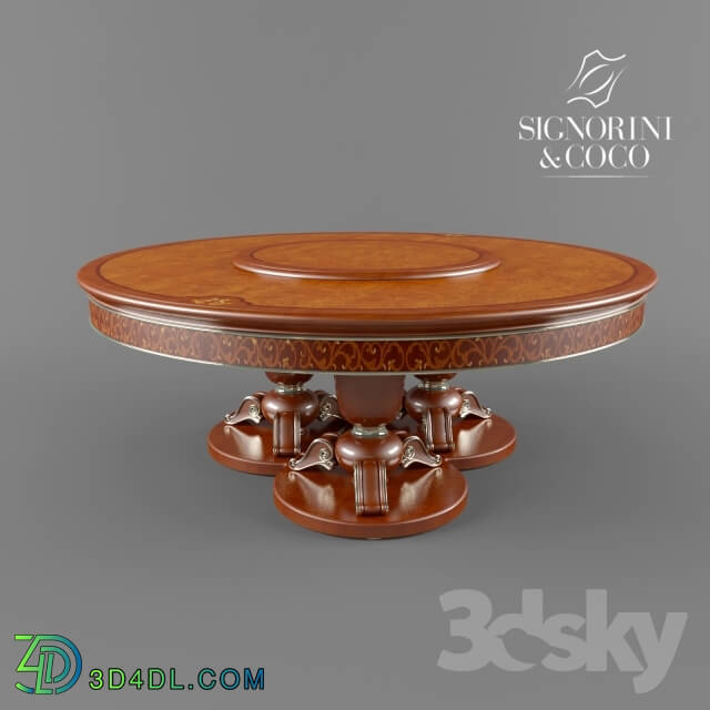 Table - Round dining table_ Signorini _amp_ Coco Bellagio