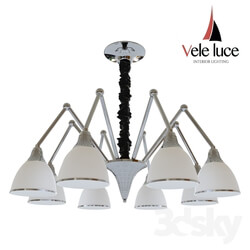 Ceiling light - Suspended chandelier Vele Luce Squill VL1013L08 