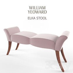 Other soft seating - Elka stool stool from William Yeoward 