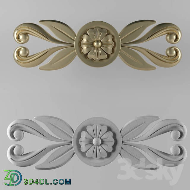 Decorative plaster - Decorative element 2