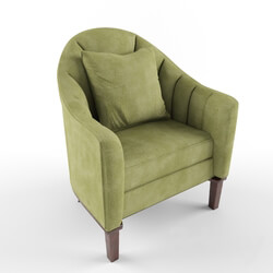 Arm chair - Green armchair 