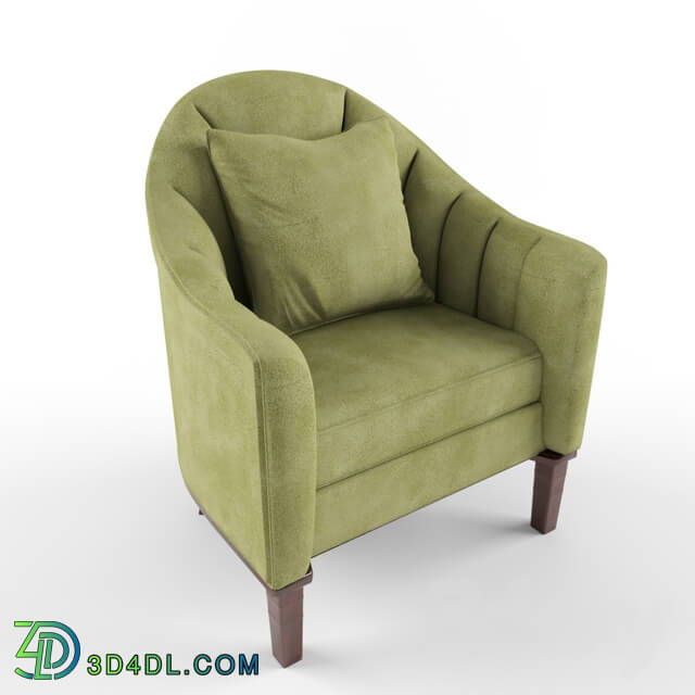 Arm chair - Green armchair