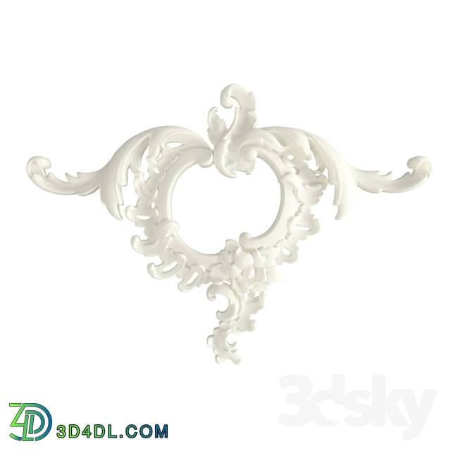 Decorative plaster - Cover plate RODECOR 01005RC