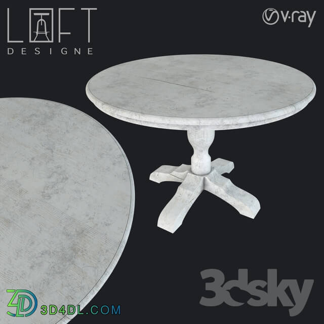 Table - Table LoftDesigne 6558 model