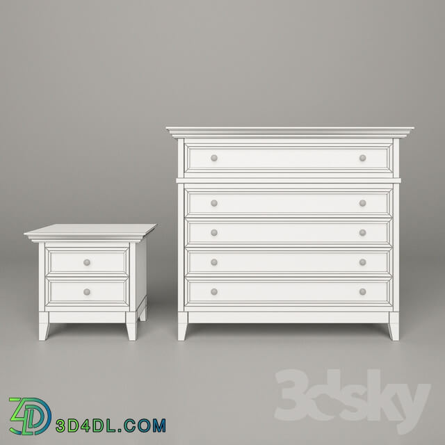 Sideboard _ Chest of drawer - Curbstone_ Dantone Home dresser