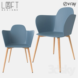 Chair - Chair LoftDesigne 30220 model 