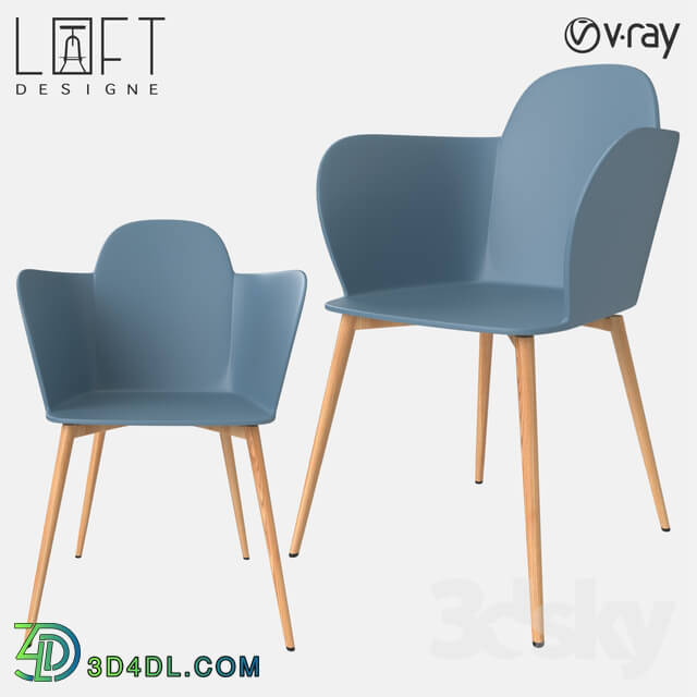 Chair - Chair LoftDesigne 30220 model