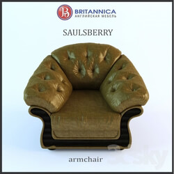 Arm chair - The English armchair _quot_Solsberri_quot_ 