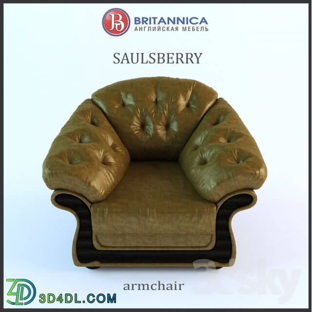 Arm chair - The English armchair _quot_Solsberri_quot_
