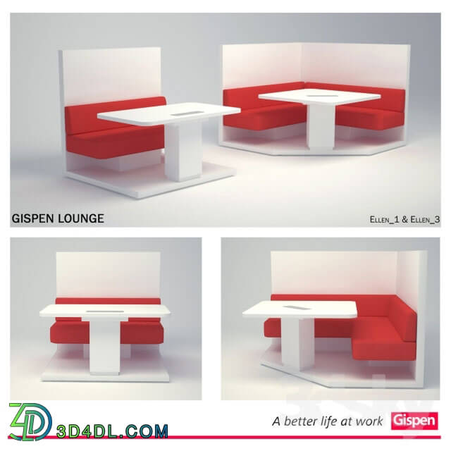 Office furniture - Meeting Lounge from GISPEN