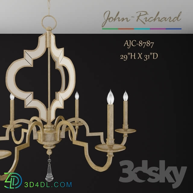 Ceiling light - Chandelier AJC-8787 - John Richard