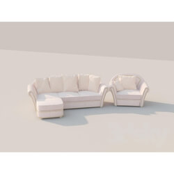 Sofa - Sofa with armchair 