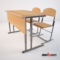 Table _ Chair - Student_s desk 