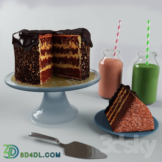 Food and drinks - Chocolate cake