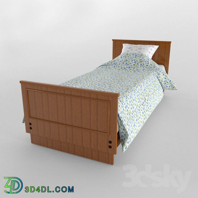 Bed - Wooden bed