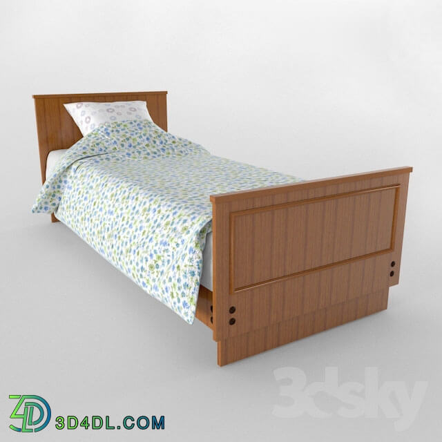 Bed - Wooden bed