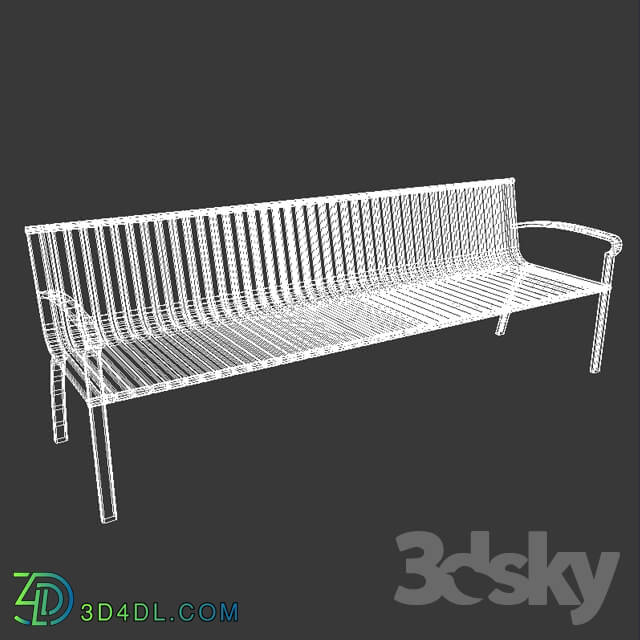 Other architectural elements - Street bench