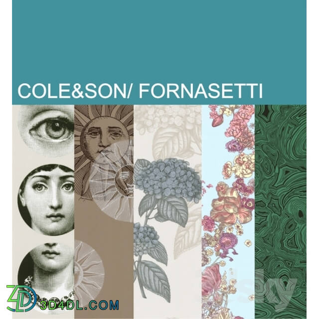 Wall covering - Cole _ Son_ Fornasetti