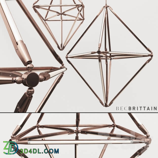 Ceiling light - becbrittain_SHY Polyhedron
