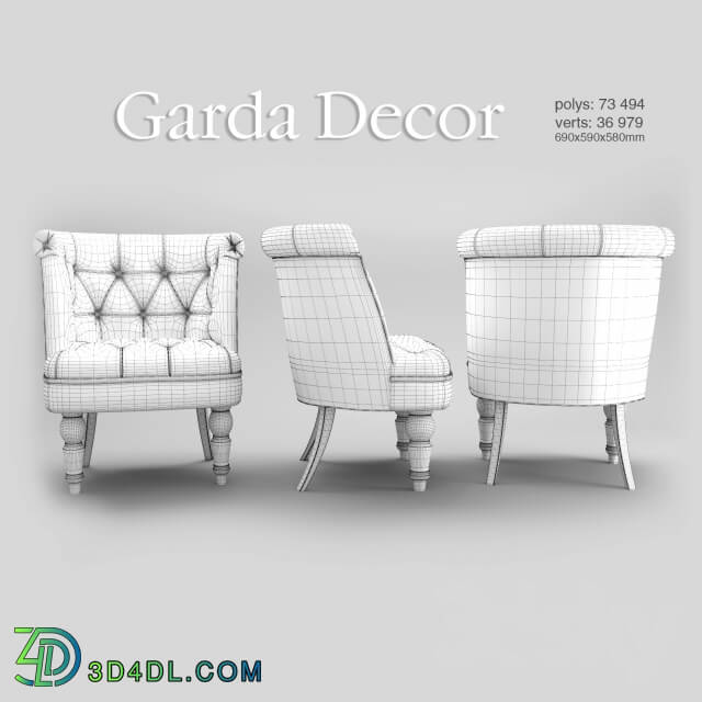 Arm chair - Armchair Garda Decor_Kreslo Garda Decor