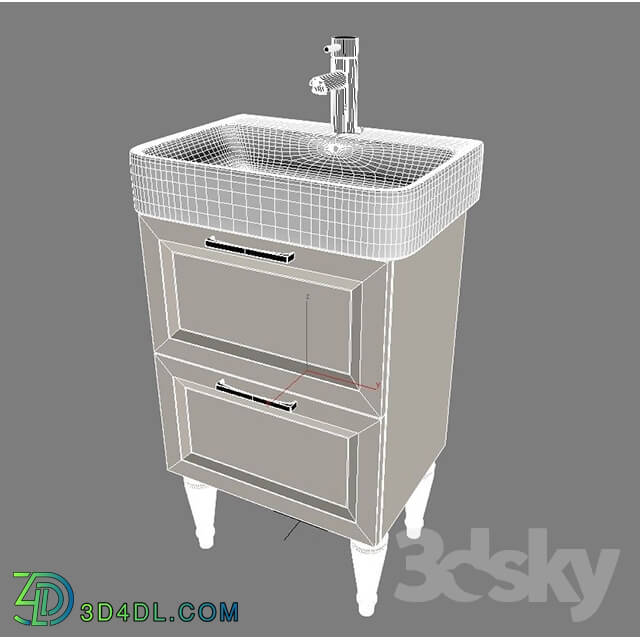 Wash basin - Dimkra_Moyka_Duravit_Style