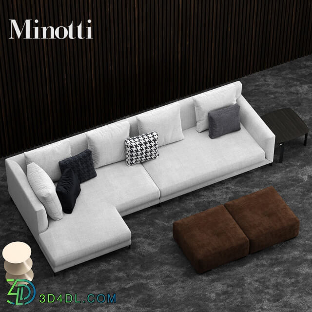 Sofa - Sofa minotti allen