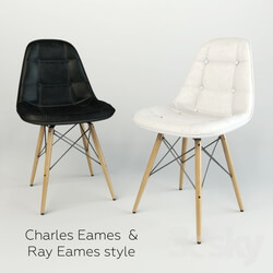 Chair - Eames dsw soft chair 