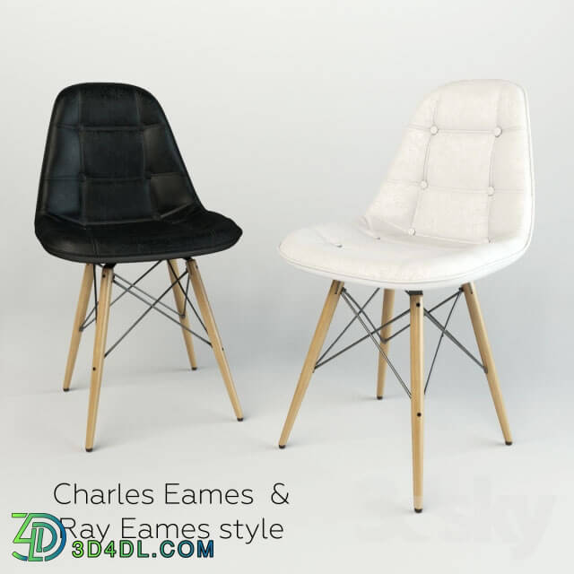 Chair - Eames dsw soft chair