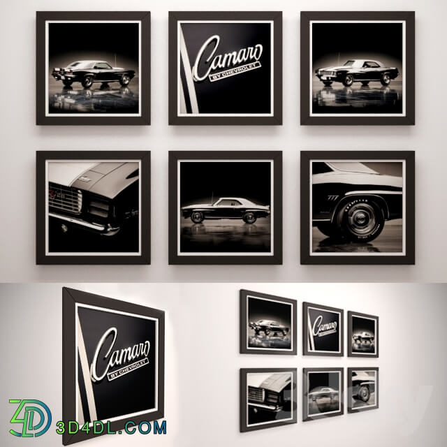 Frame - Set of pictures Chevrolet Camaro